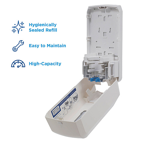 Georgia Pacific Professional Pacific Blue Ultra Soap/Sanitizer Dispenser, 1,200 mL, White (53058)