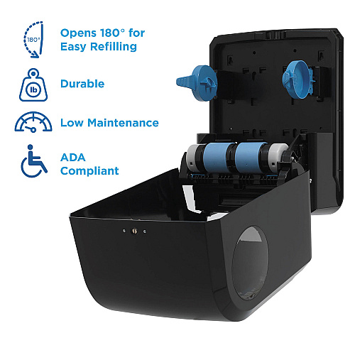 Georgia Pacific&reg; Pacific Blue Ultra Paper Towel Dispenser, Black (59589)