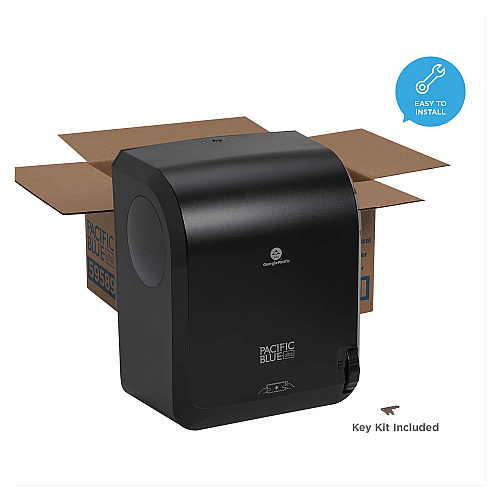 Georgia Pacific&reg; Pacific Blue Ultra Paper Towel Dispenser, Black (59589)