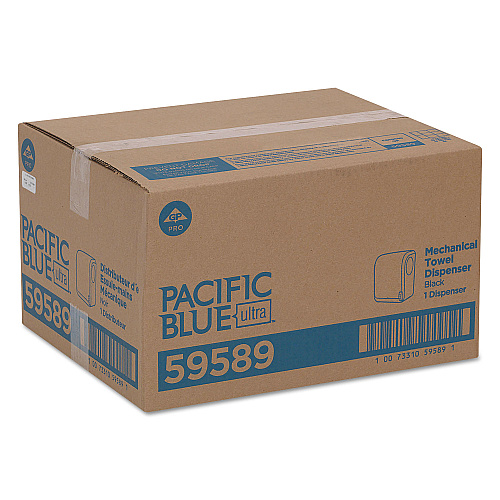 Georgia Pacific&reg; Pacific Blue Ultra Paper Towel Dispenser, Black (59589)