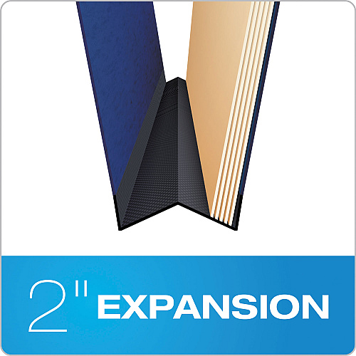 Pendaflex Hanging-Style Personnel Folders, 5 Dividers with 1/5-Cut Tabs, Letter Size, 1/3-Cut Exterior Tabs, Blue (SER2BL)