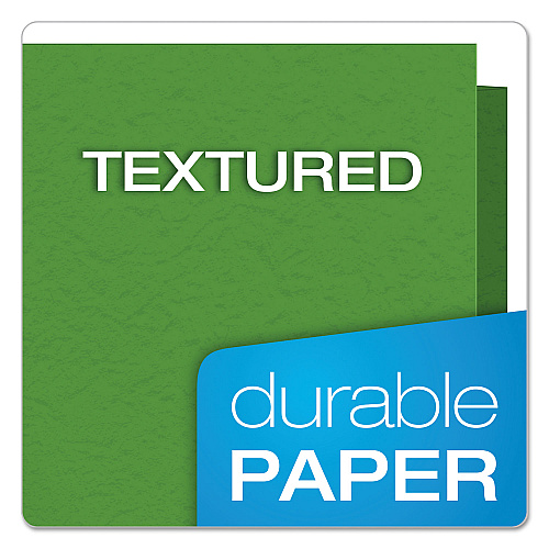 Oxford Twin-Pocket Folders with 3 Fasteners, 0.5" Capacity, 11 x 8.5, Green, 25/Box (57703)