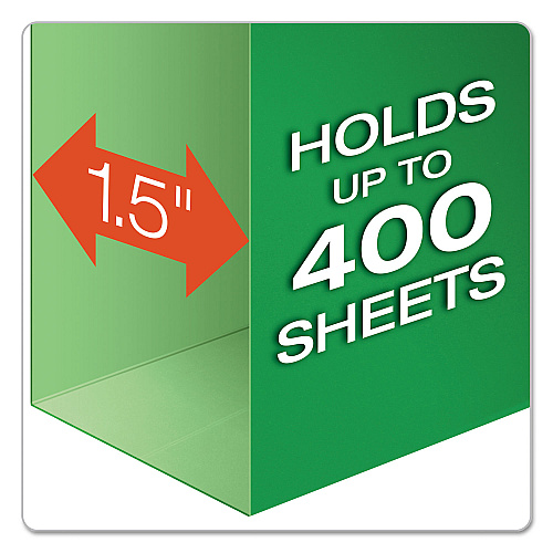 Pendaflex Double Stuff File Folders, 1/3-Cut Tabs: Assorted, Letter Size, Assorted Colors, 50/Pack (54460)