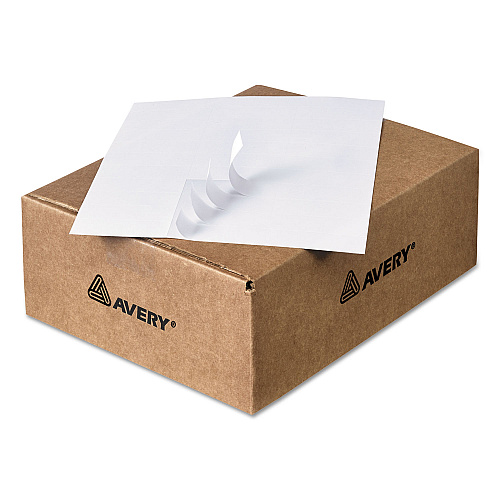 Avery Copier Mailing Labels, Copiers, 1 x 2.81, White, 33/Sheet, 500 Sheets/Box (5334)