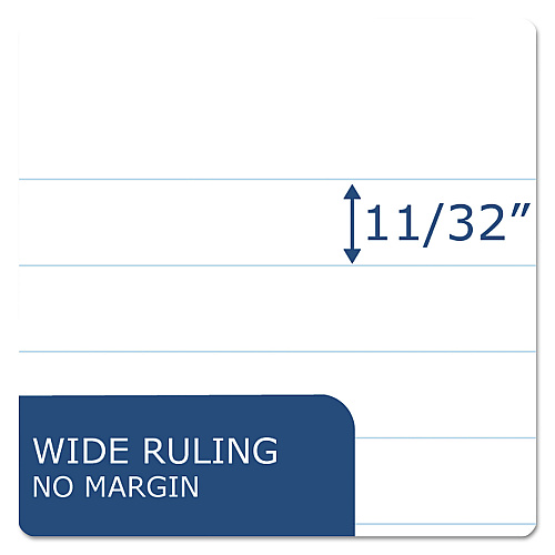 Roaring Spring Stitched Cover Composition Book, Wide/Legal Rule, Manila Cover, (20) 8.5 x 7 Sheets (77340)