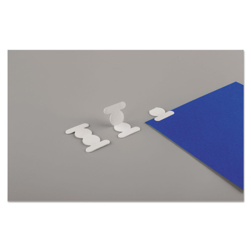 Avery Gummed Reinforced Index Tabs, 1/12Cut Tabs, White, 0.5" Wide, 50