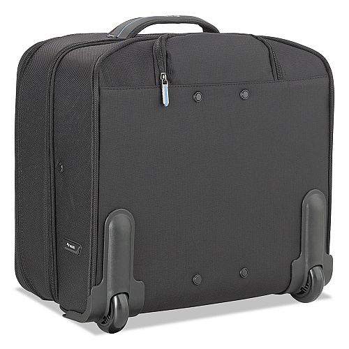 SOLO Active Rolling Overnighter Case, Fits Devices Up to 16", Polyester, 7.75 x 14.5 x 14.5, Black (TCC902420)