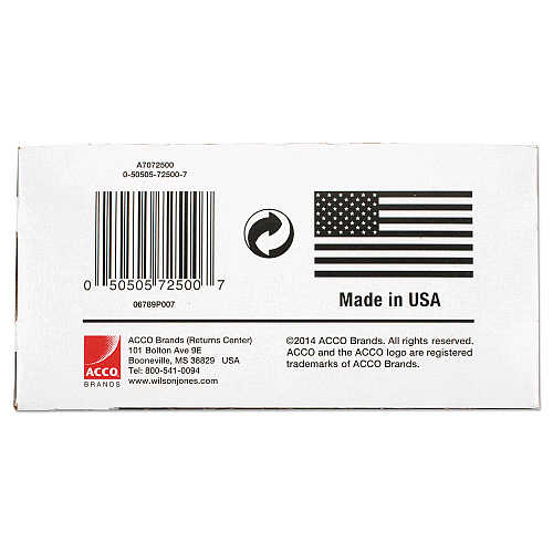 Acco&reg; Finish Premium Paper Clips, Jumbo, Silver, 1,000 Clips per Pack (72500)