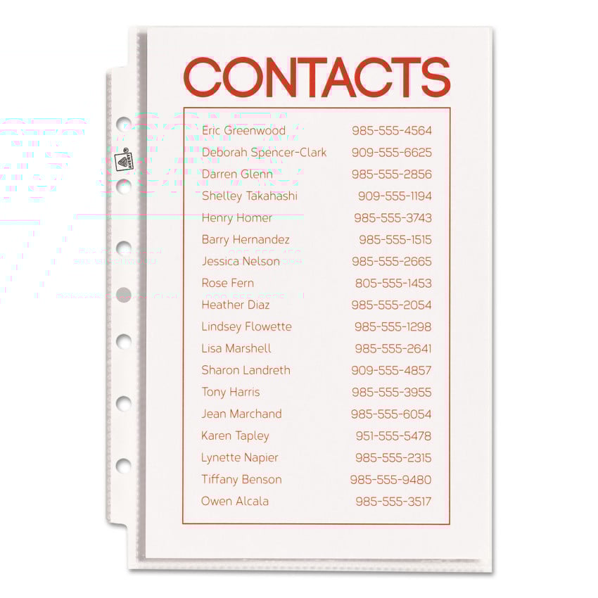 Avery Clear Heavyweight Sheet Protectors, Non-Glare, Easy Load, 200 - Foto 4