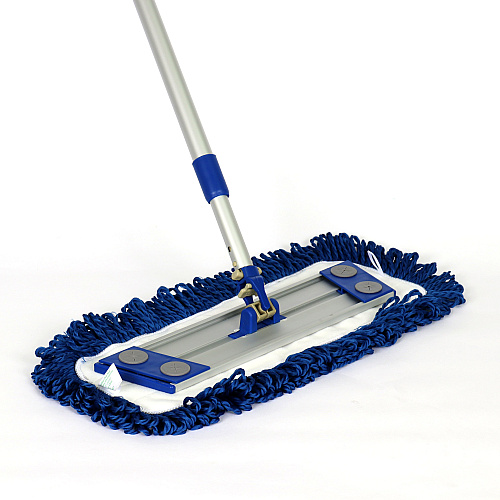 Fringed Dust Mops With Hook And Loop Backing - 18" - 1 Each (M840018)