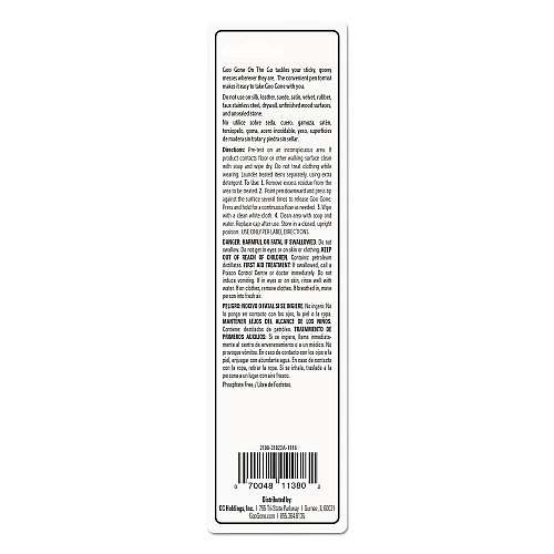 Goo Gone Mess-Free Pen Cleaner, Citrus Scent, 0.34 Pen Applicator (2100EA)