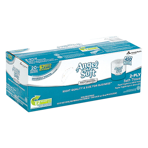 Angel Soft&reg; Premium Toilet Paper, 2-Ply, 450 Sheets, 20 Rolls (16620)