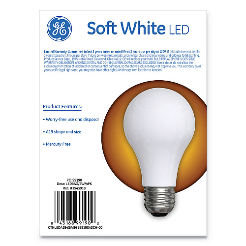 GE LED Bulb - Thumbnail 5