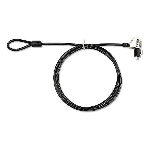 Innovera Combination Laptop Lock, 6 ft Steel Cable (IVR64673)