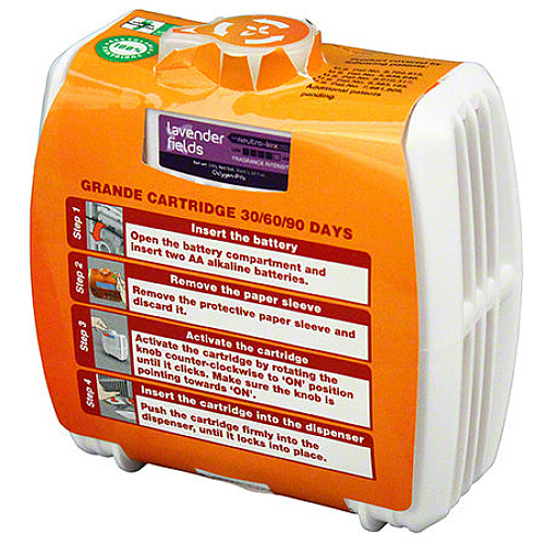 Oxygen-pro Grande 30 60 90 Day Cartridge Lavender Fields, Case Of 6 (U201G-LF)