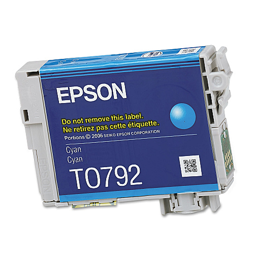 Epson T079220 (79) Claria High-Yield Ink, 810 Page-Yield, Cyan