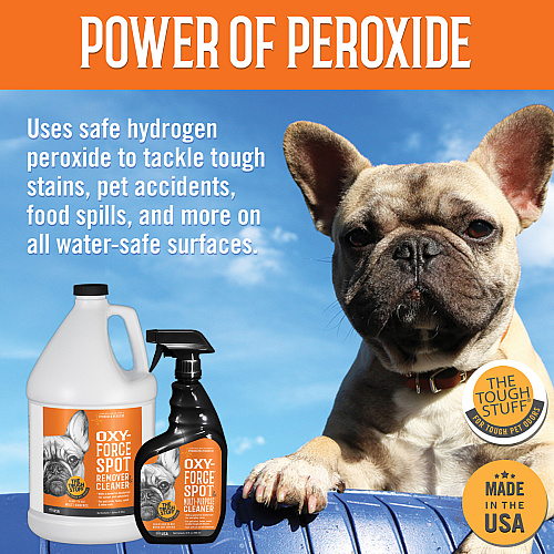 Tough Stuff Oxy-force Spot Remover & Cleaner, Citrus - 32 Oz Bottle (P32OXYRTU)