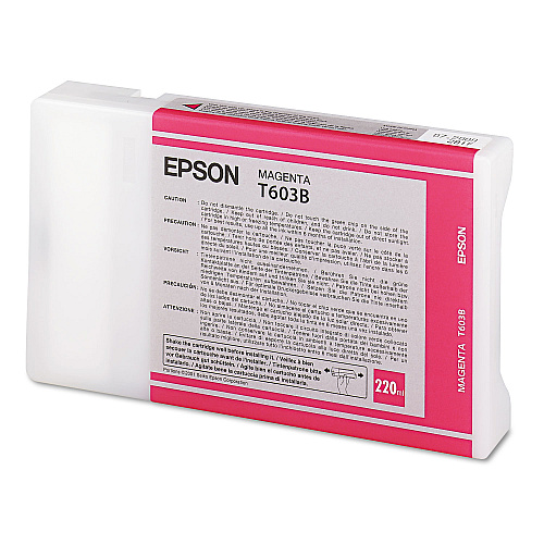 Epson T603B00 (60) UltraChrome K3 Ink, Magenta