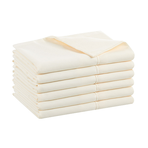 Host & Home Microfiber Pillowcase King Ivory - Pack Of 12 (P-MFP-2040-IV)