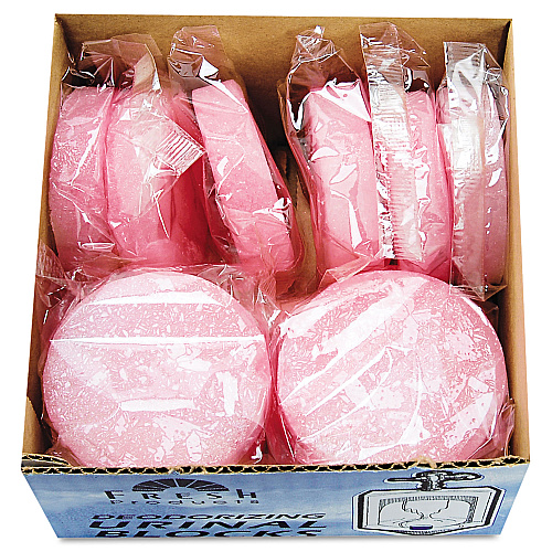 Fresh Products Urinal Deodorizer Blocks, Cherry Scent, 3 oz, Red, 12/Box, 12 Boxes/Carton (123CH)
