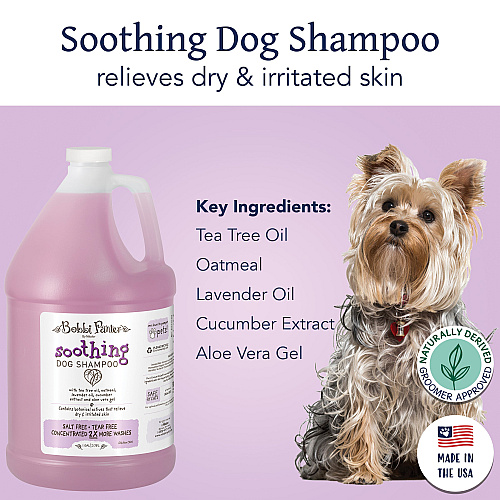 Bobbi Panter Botanicals Soothing Dog Shampoo, Lavender/cucumber - 1 Gallon (BP00027)