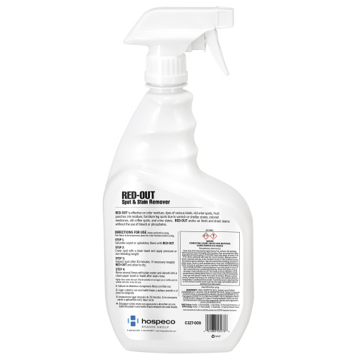 Red Out Spot Stain Remover Rtu Quart 6/cs, Case Of 6 (C327-009)