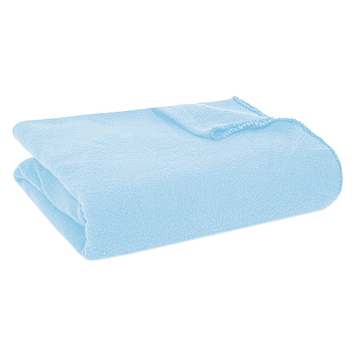 Cozy Soft Polar Fleece Throw 50x60 Light Blue - Case Of 12 (FLC-PLR-5060-LB)