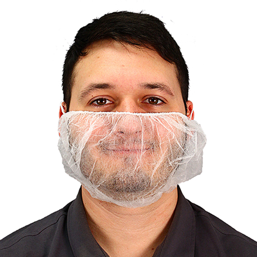 Poly Beard Cover White 1000/cs, Case Of 1000 (MBC-1000/W)