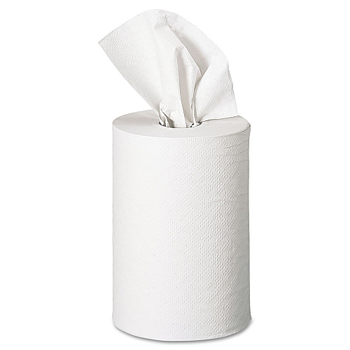 Georgia Pacific Professional Pacific Blue Basic Nonperforated Paper Towels, 1-Ply, 7.88" x 350 ft, White, 12 Rolls/Carton (28706)