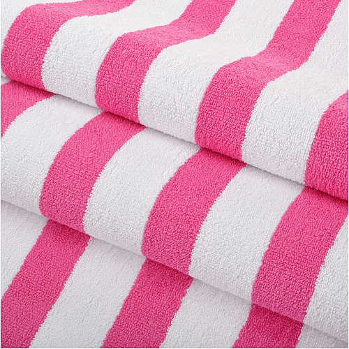 Cali-cabana Beach Towels 30x60 Pink - Pack Of 4 (CALICABANA-PNK)