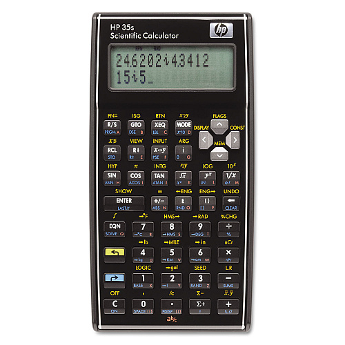 HP 35S Programmable Scientific Calculator, 14-Digit LCD