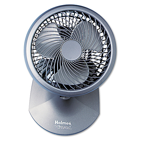 Holmes Blizzard 9" Three-Speed Oscillating Table/Wall Fan, Charcoal (HAOF90NUC)