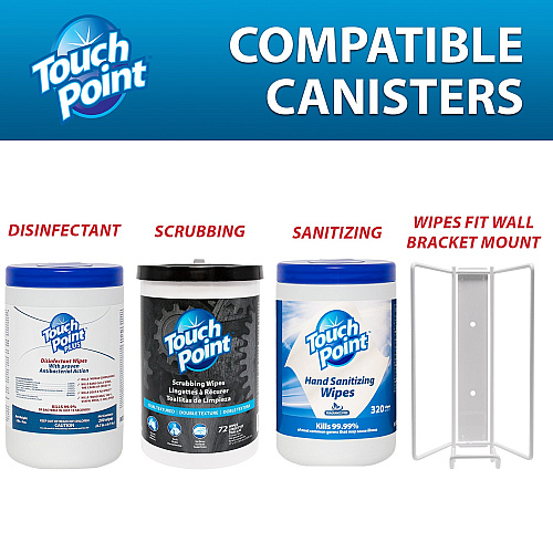 Hand Sanitizing Wipes Canister - 1 Roll (PNPWS320HS)
