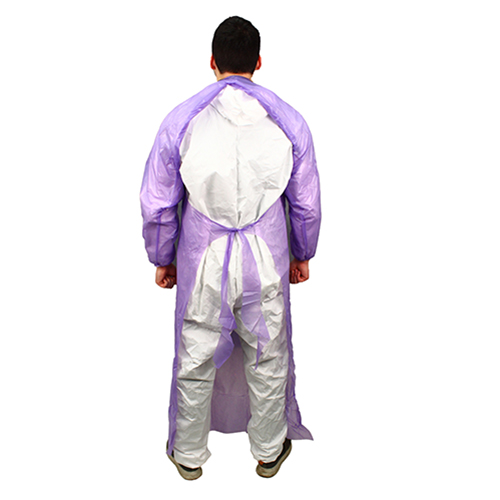 Impact 60 In. Isolation Gown L/s Elastic Wrists, Purple, 100/cs, Case Of 100 (MCPE-60P)
