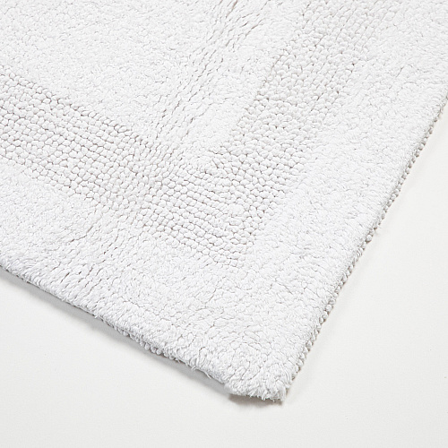Provence Bath Rug 20x32 White - 1 Each (PROV2032-WH)