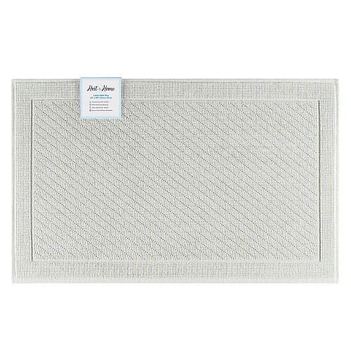Host & Home Cotton Bath Mat 24x36 Light Gray - 1 Each (P-HH-BM-2436-GY)