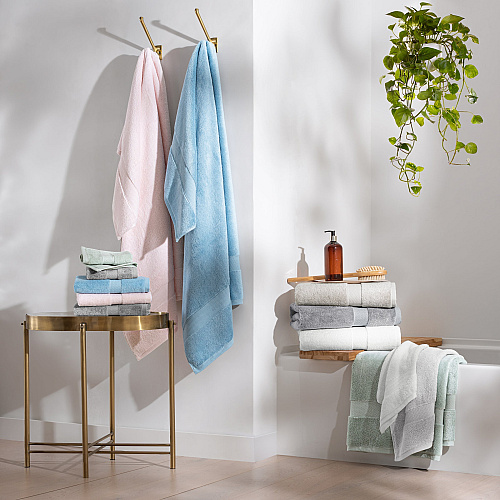 Aston & Arden Egyptian Cotton Hand Towel 16x30 White - Pack Of 6 (P-EGYP-1630-WH)