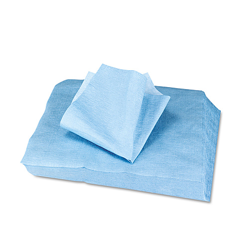 HOSPECO Sontara EC Engineered Cloths, 12 x 12, Blue, 100/Pack, 10 Packs/Carton (PR811)