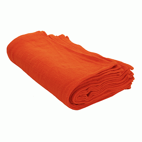 Huck Cotton Cleaning Towels 16x26 Orange - Pack Of 12 (ABSBNT-ORNG)