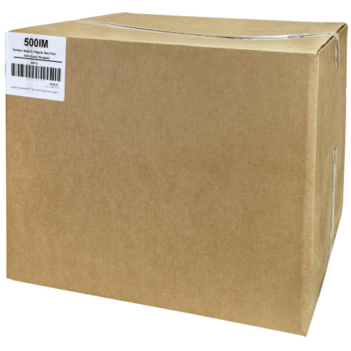 Traditional Regular Maxi Pad, Individually Wrapped, Generic Packaging, White, 500/cs, Case Of 500 (500IM)
