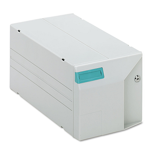 Innovera CD/DVD Storage Drawer, Holds 150 Discs, Light Gray (IVR39501)