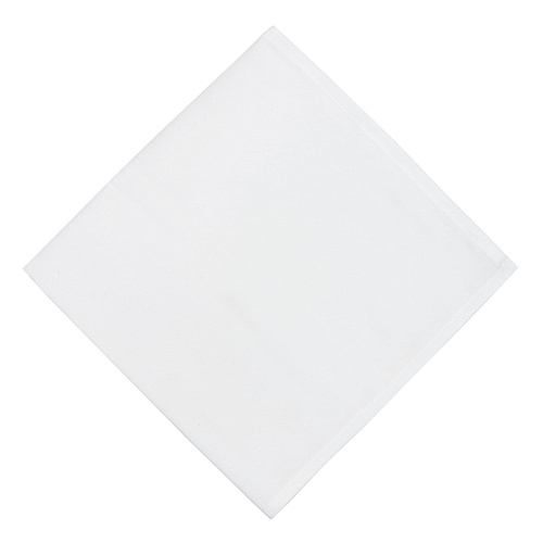 Mariposa Poly Spun Napkin 20x20 White - Case Of 300 (NAP-W-SPUN-CS)