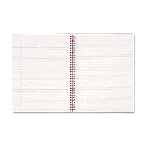 Black n' Red Flexible Cover Twinwire Notebooks, SCRIBZEE Compatible, 1-Subject, Wide/Legal Rule, Black Cover, (70) 11 x 8.5 Sheets (K66652)