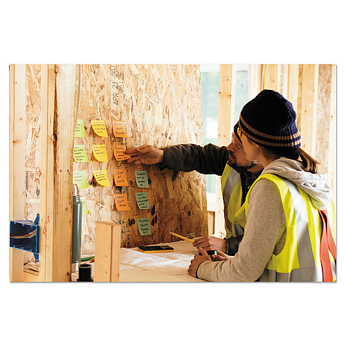 Post-it Extreme Notes Water-Resistant Self-Stick Notes, Green, 3" x 3", 45 Sheets, 12/Pack (XTRM3312TRYG)