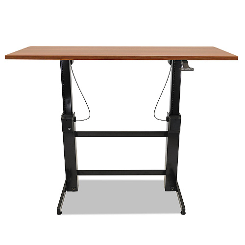 Ergotron WorkFit-B Sit-Stand Base, Up to 88 lb, 42" x 26" x 32" to 51.5", Black (24388009)