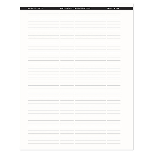House of Doolittle Recycled Professional Weekly Planner, 15-Minute Appts, 11 x 8.5, Black Wirebound Soft Cover, 24-Month: Jan 2026 to Dec 2027 (272002)
