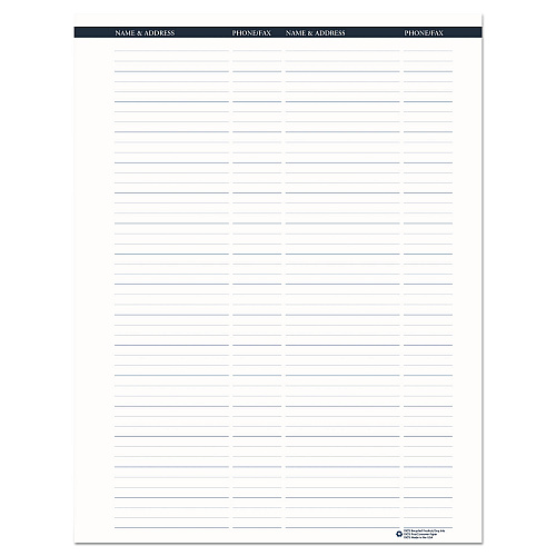 House of Doolittle Recycled Wirebound Weekly/Monthly Planner, 11 x 8.5, Black Cover, 12-Month (Jan to Dec): 2026 (28302)