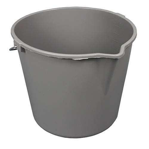 Bucket 10 Quart Value Plus Gray, Case Of 12 (5502)