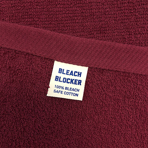 Cotton Salon Towel 16x28 Burgundy - Case Of 144 (BB-1628-3BUR-CS)