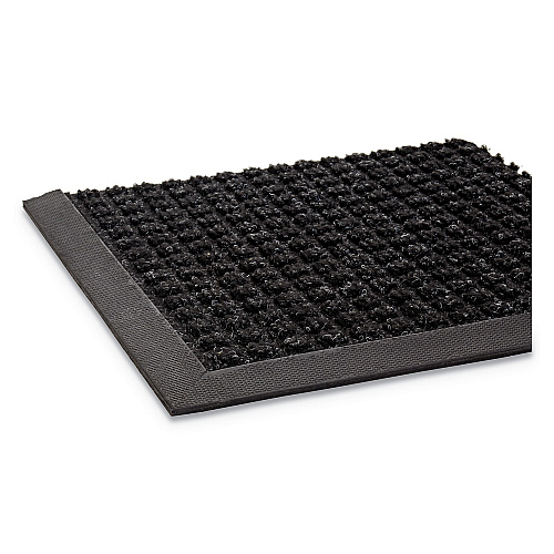 Crown Mats Super-Soaker Wiper Mat with Gripper Bottom, Polypropylene, 46 x 72, Charcoal (SSR046CH)